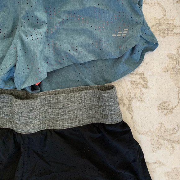 Set of 2 BCG womens athletic shorts with compression - Picture 3 of 5